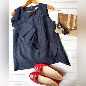 Ted Baker cotton sleeveless blouse